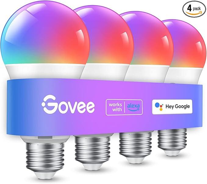 Illuminate Your Space with Govee Smart Light Bulbs: 16 Million Colors, Voice Control, and Dynamic Features